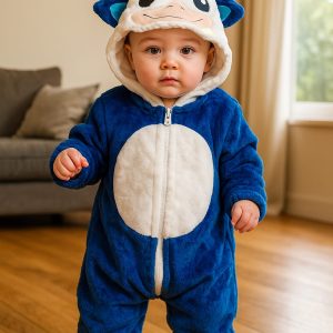 Blue Unicorn Romper