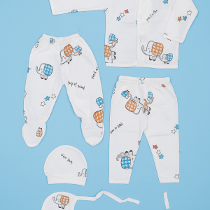 5-Piece Newborn Starter Set|baby essential clothing