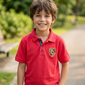 Red Porsche Polo Shirt
