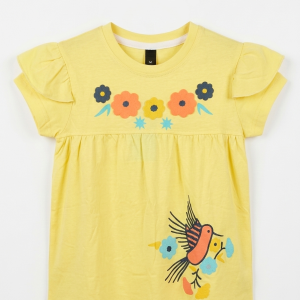 Lemon Yellow Girl’s Top