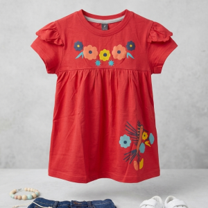 Girls Red Top